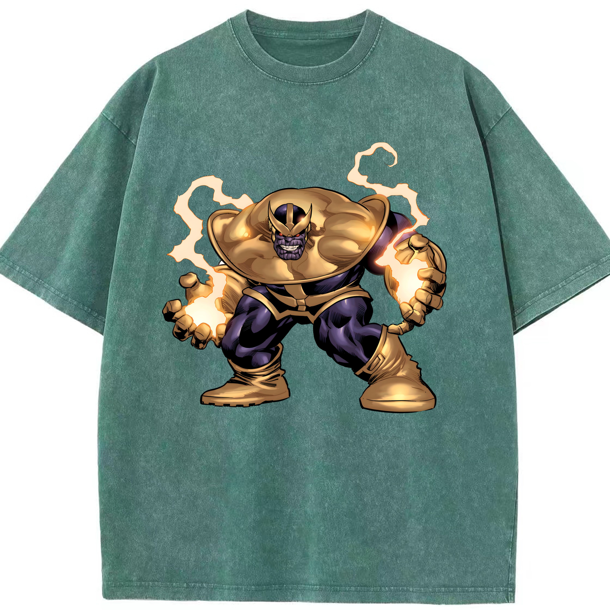 （画像用） アベンジャーズ The Avengers 綿100% ヴィンテージ風 半袖Tシャツ（フロントプリント）